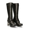 Donna New Rock | High Boot Black Trail M-Tr005-S1