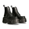 Donna New Rock | Black Imperfect With Laces M-Mili084N-S5