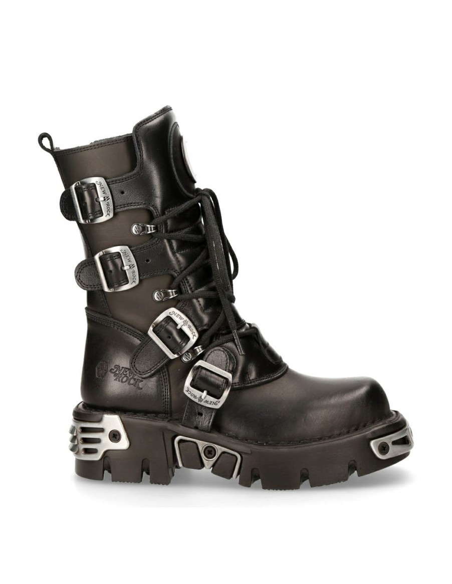 Donna New Rock | Boot Black Reactor M-373Luna-S1