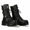 Donna New Rock | Ankle Boot Black Reactor M-Wall373-S13