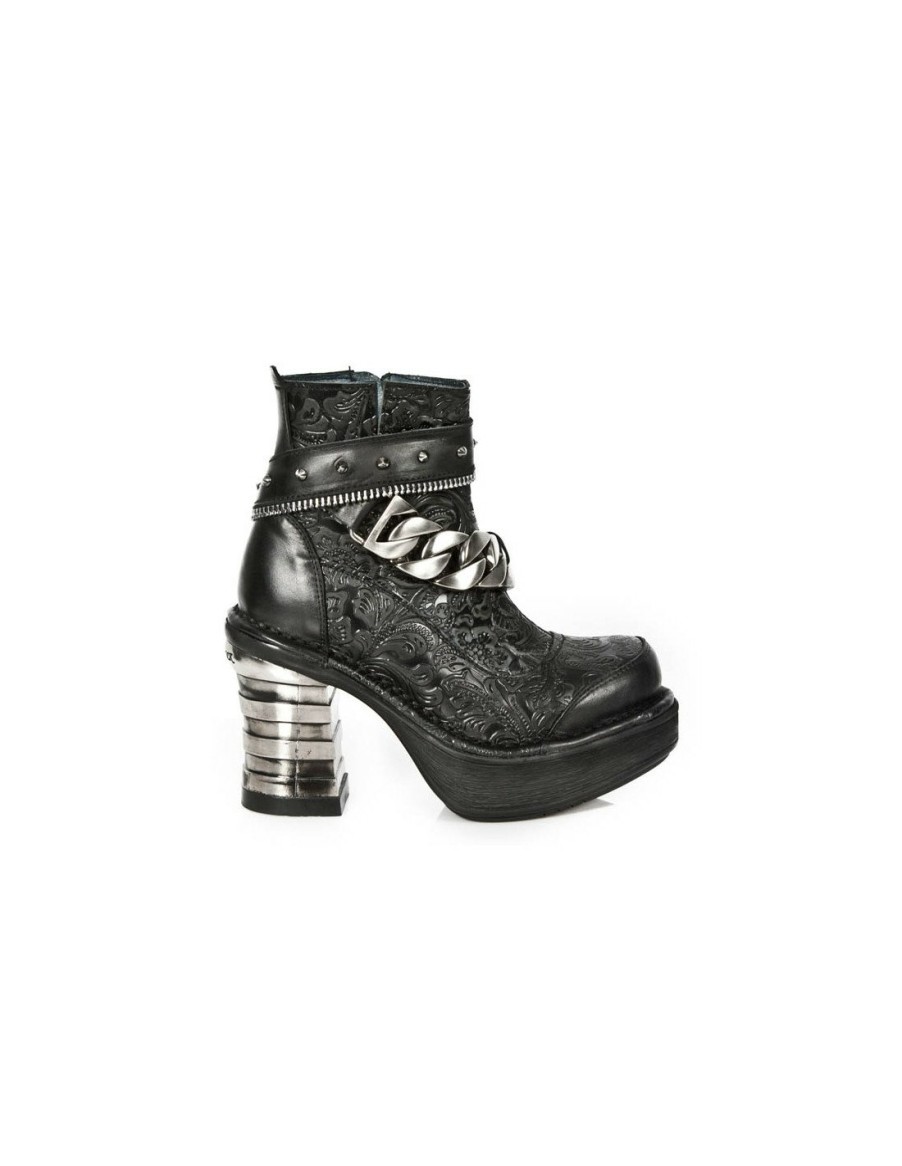 Donna New Rock | Ankle Boot Metallic M-8361-C1