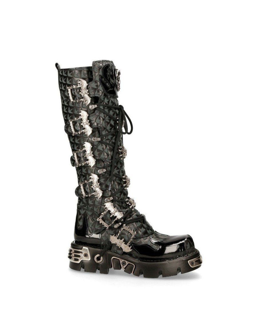 Donna New Rock | High Boot Metallic M-308-C11