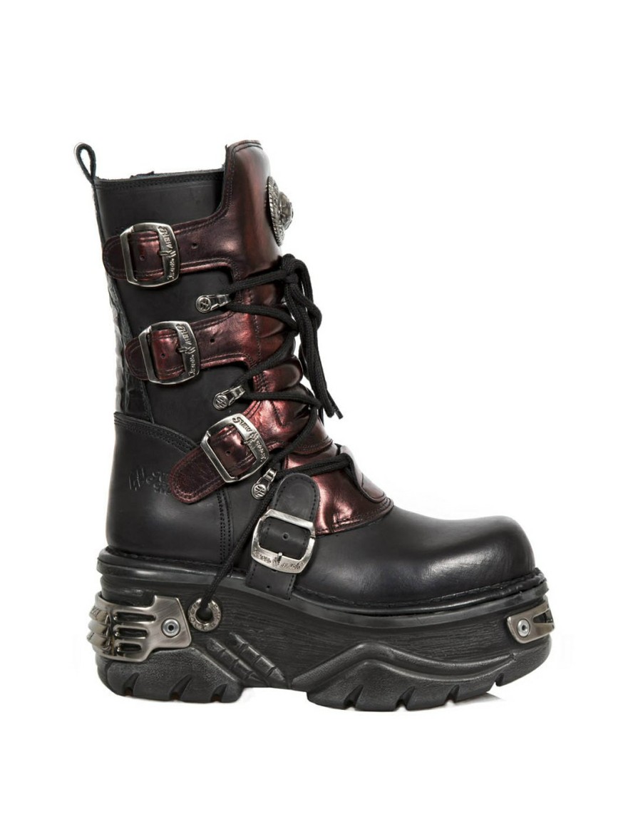 Donna New Rock | Boot Metallic M-373-Cz84