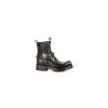 Uomo New Rock | Ankle Boot Black Motorcycle M-7621-S1