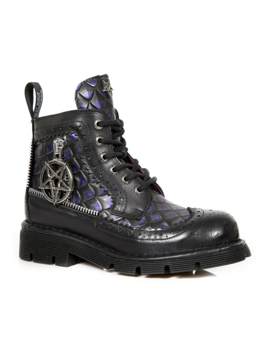 Donna New Rock | Boot Metallic M-Mili122-C1