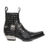 Uomo New Rock | Ankle Boot Black West M-7950-S9