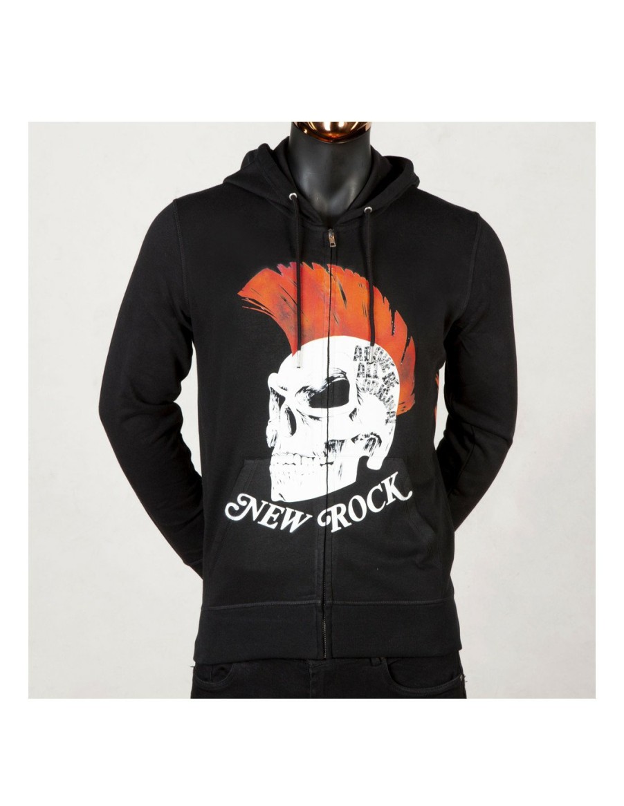 Abbigliamento New Rock | W-Nrhoodie10-S1