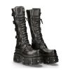 Donna New Rock | High Boot Black Imperfect M-272-C38