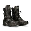 Donna New Rock | Ankle Boot Black Impact M-Impact013-S1