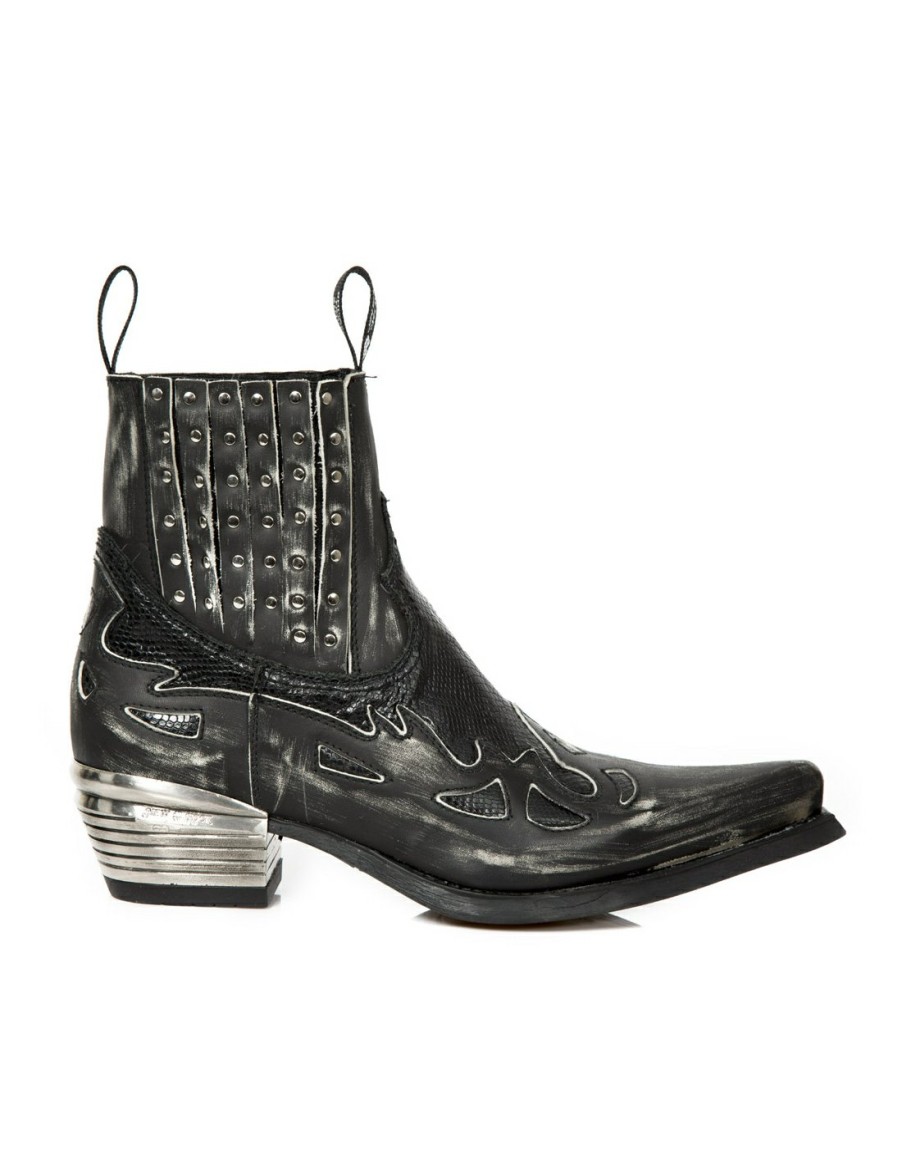 Donna New Rock | Ankle Boot West M-Wst047-S2