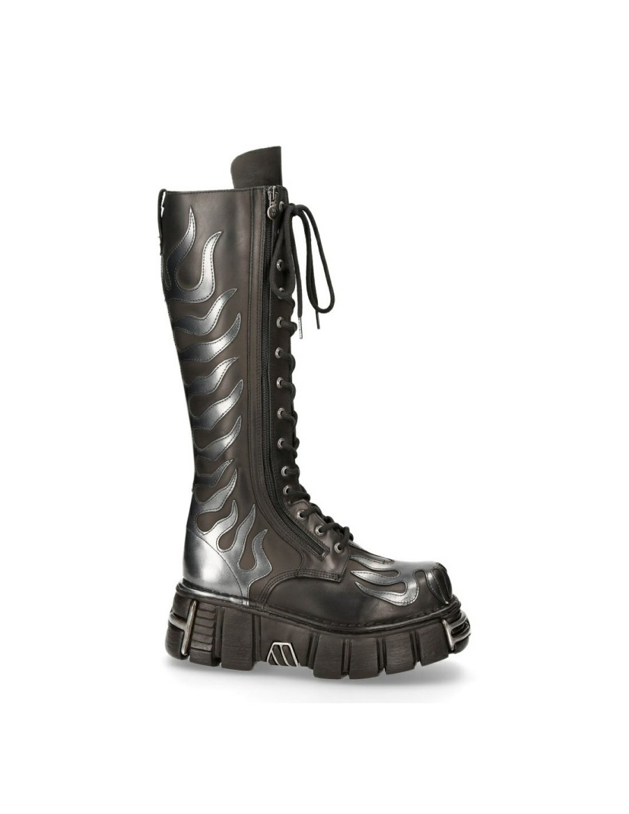 Donna New Rock | Boot Metallic M-350-C1