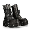 Donna New Rock | Boot Black Imperfect M-Tank373-S1