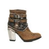 Donna New Rock | Ankle Boot Texas M-Tx002-C12