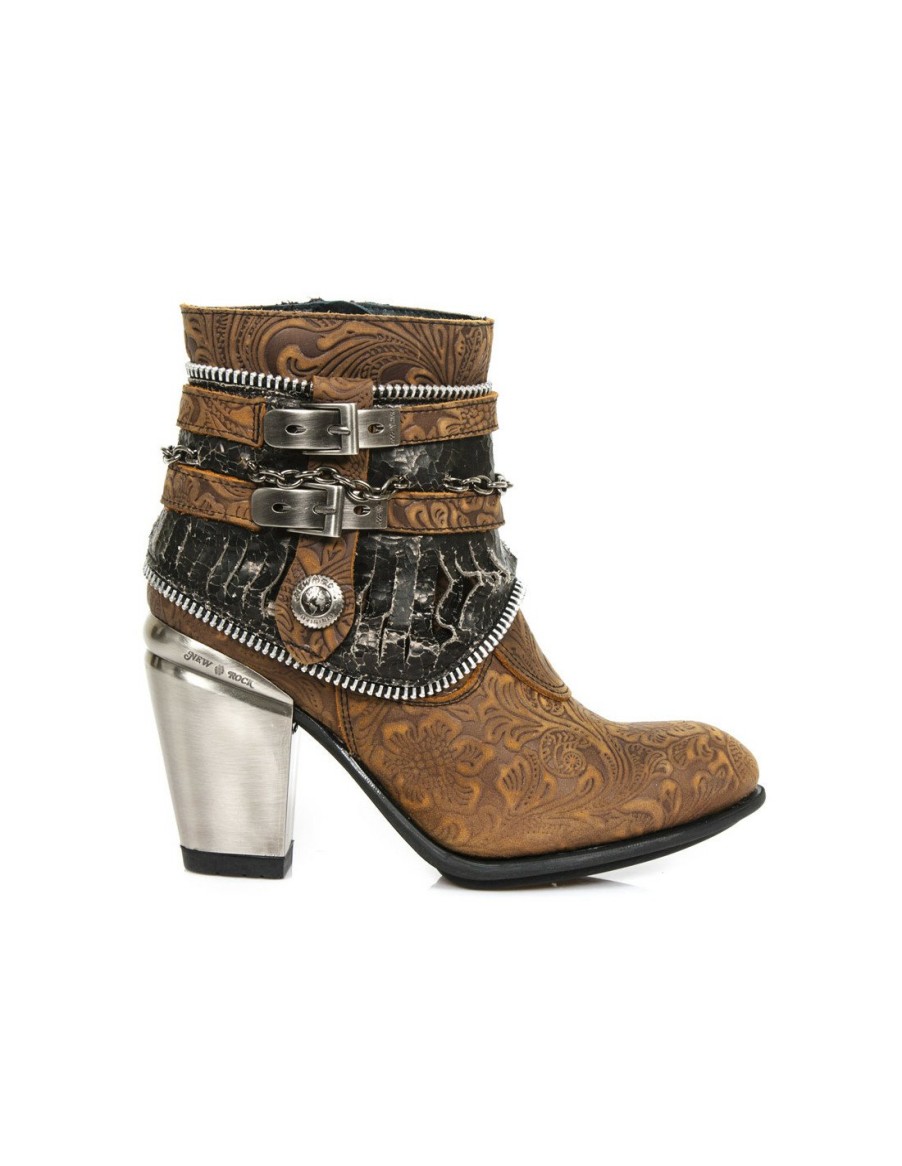 Donna New Rock | Ankle Boot Texas M-Tx002-C12