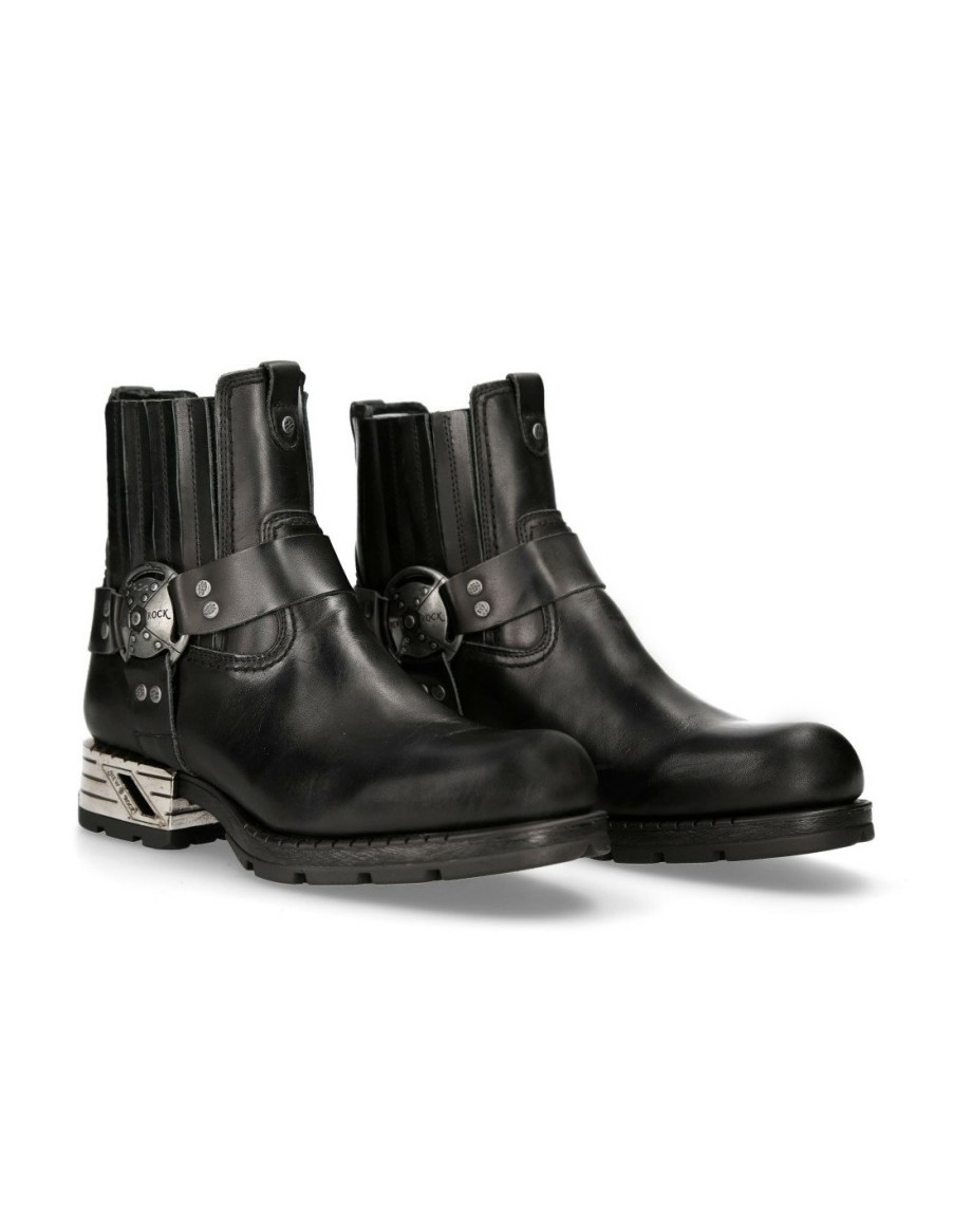 Uomo New Rock | Ankle Boot Motorock M-Mr007-S1