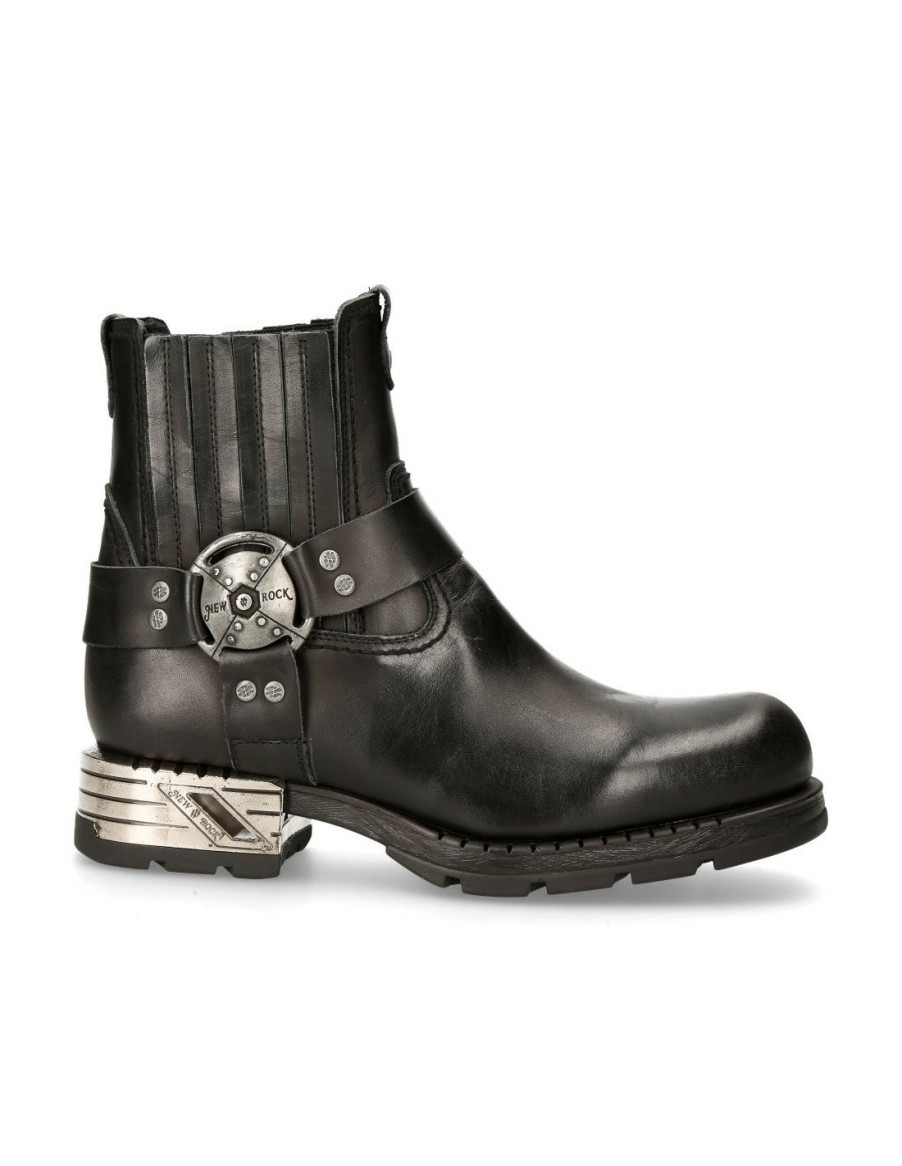 Uomo New Rock | Ankle Boot Motorock M-Mr007-S1