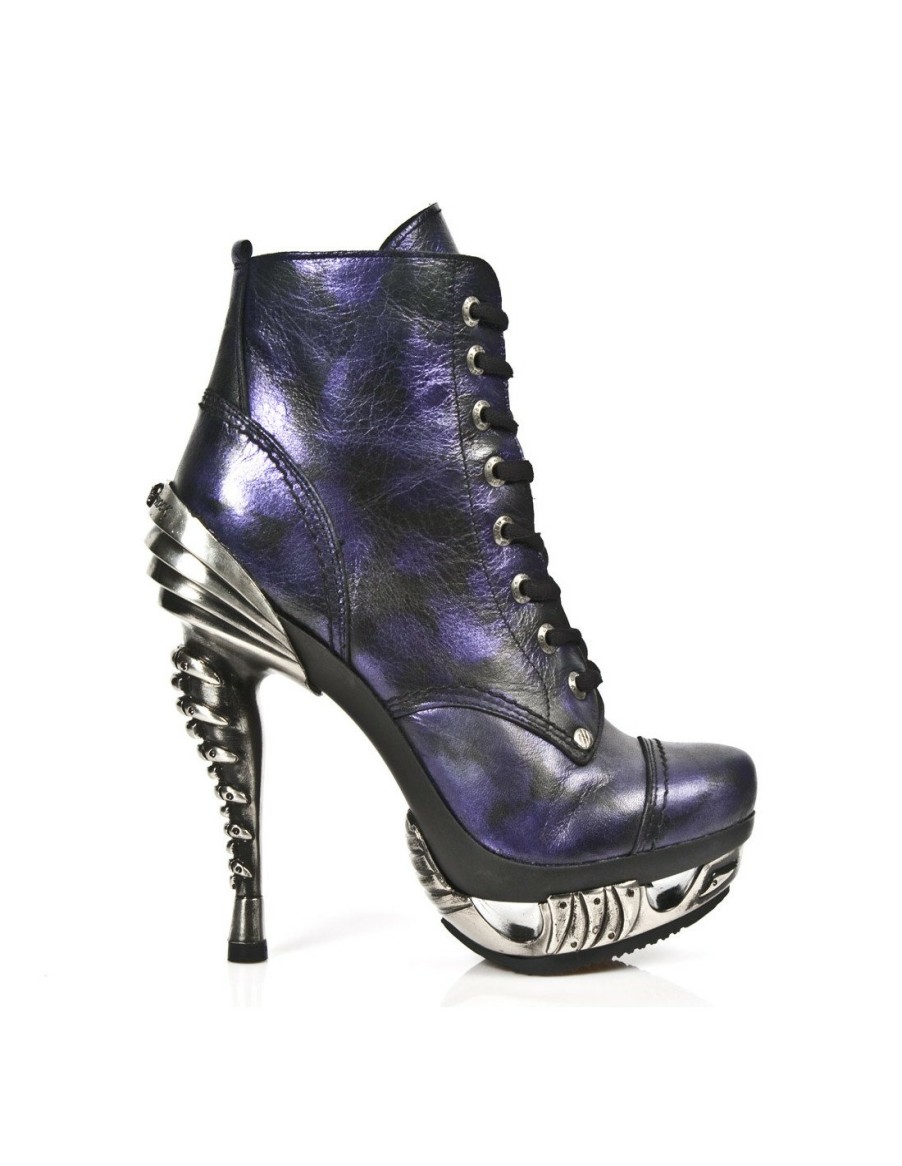 Donna New Rock | Ankle Boot Punk M-Mag016-C9