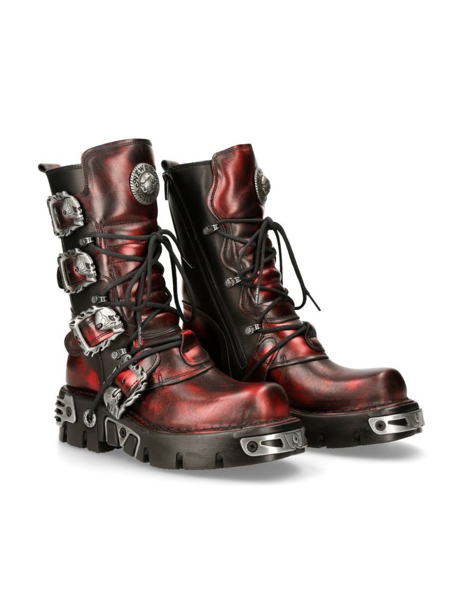 Donna New Rock | Boot Metallic M-373-Cz76