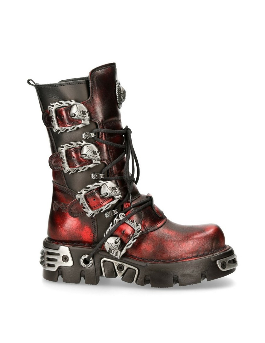 Donna New Rock | Boot Metallic M-373-Cz76