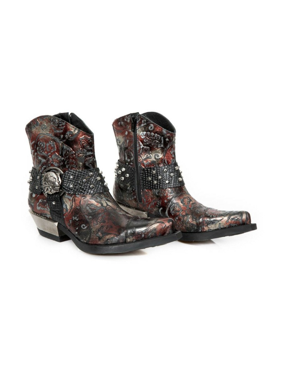 Uomo New Rock | Ankle Boot West M-Wst076-C1