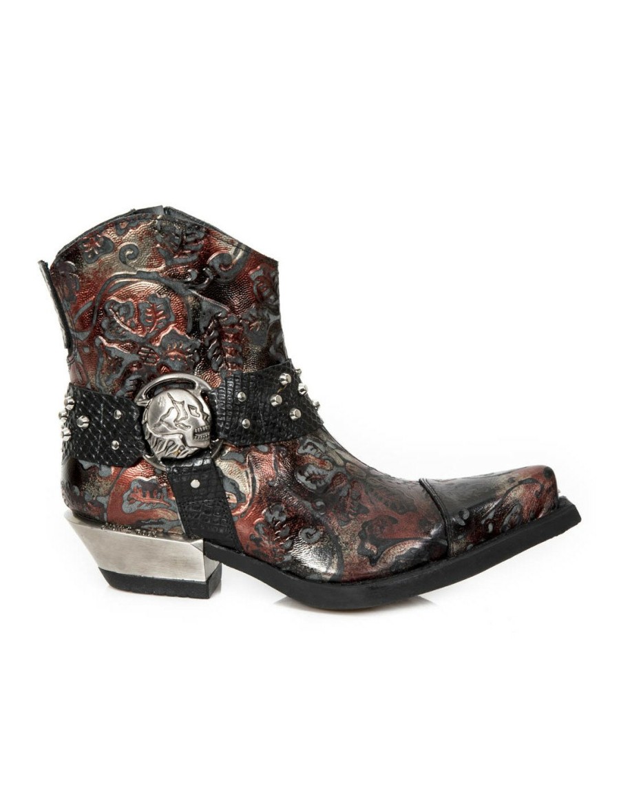 Uomo New Rock | Ankle Boot West M-Wst076-C1