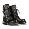 Donna New Rock | Boot Black Reactor M-391-S4