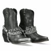 Donna New Rock | Ankle Boot Black Suela M-Wstm006Tes-S1