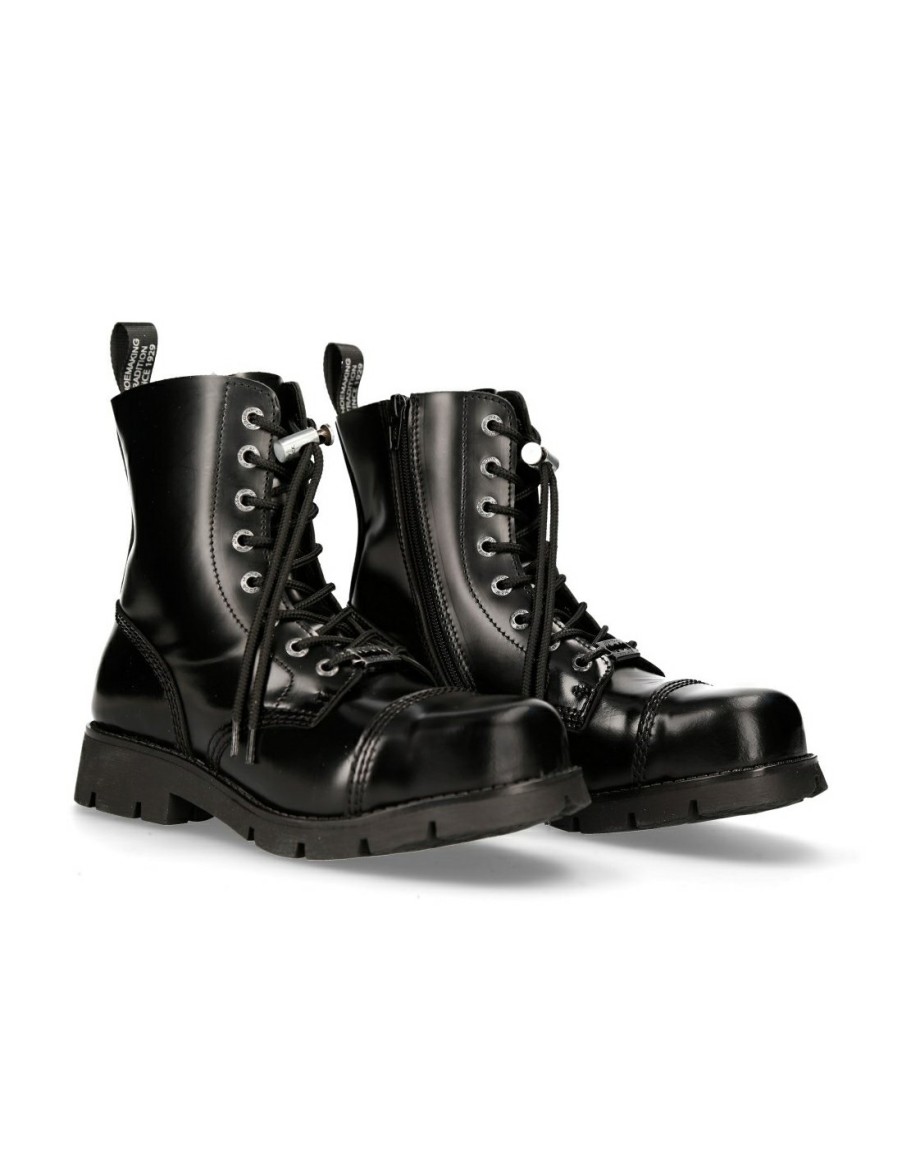 Donna New Rock | Boot Black Planing M-Ranger008Cmtc-S1