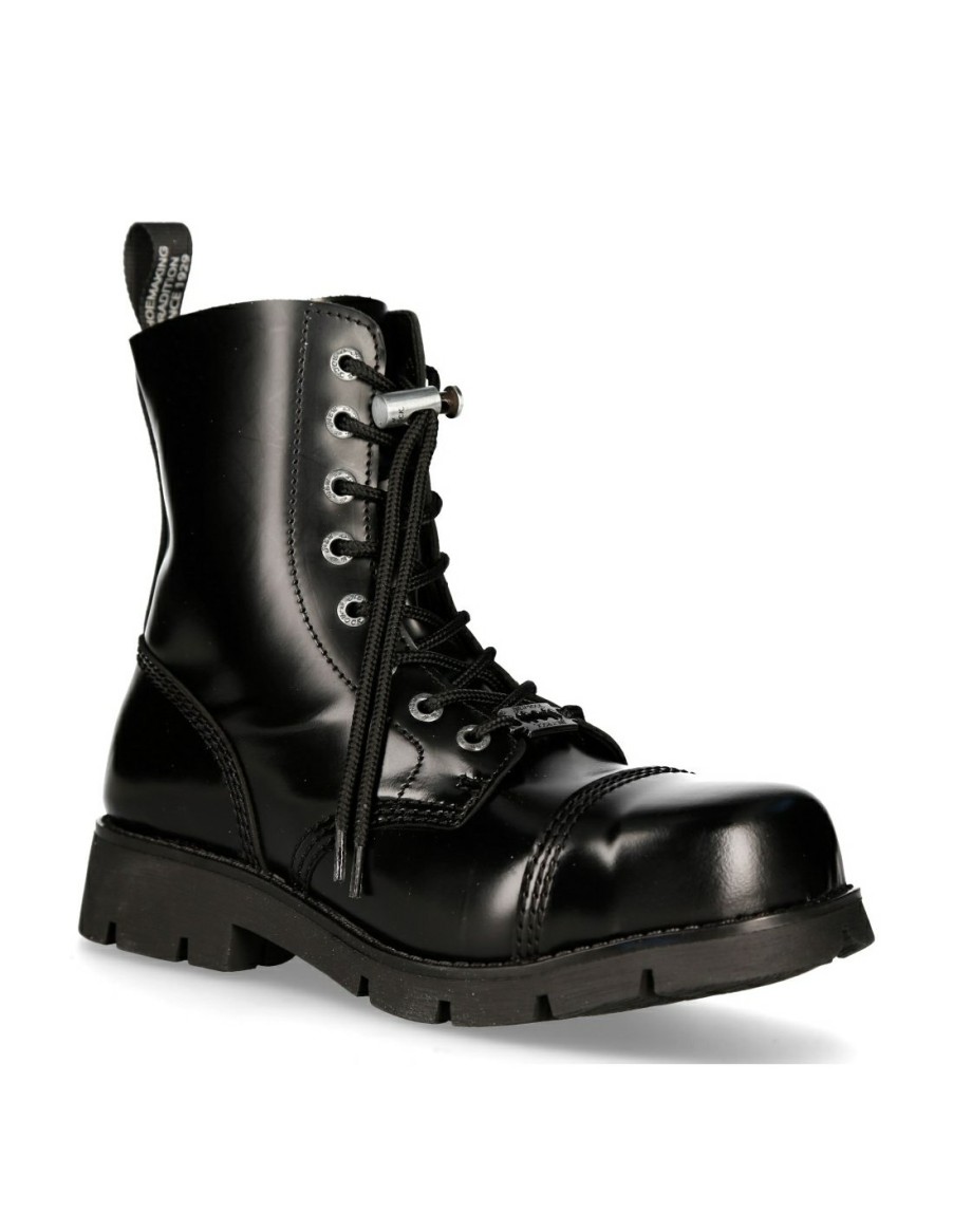 Donna New Rock | Boot Black Planing M-Ranger008Cmtc-S1