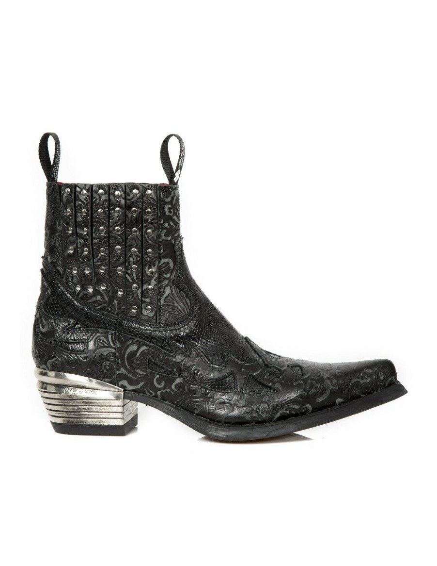 Donna New Rock | Ankle Boot West M-Wst047-S1