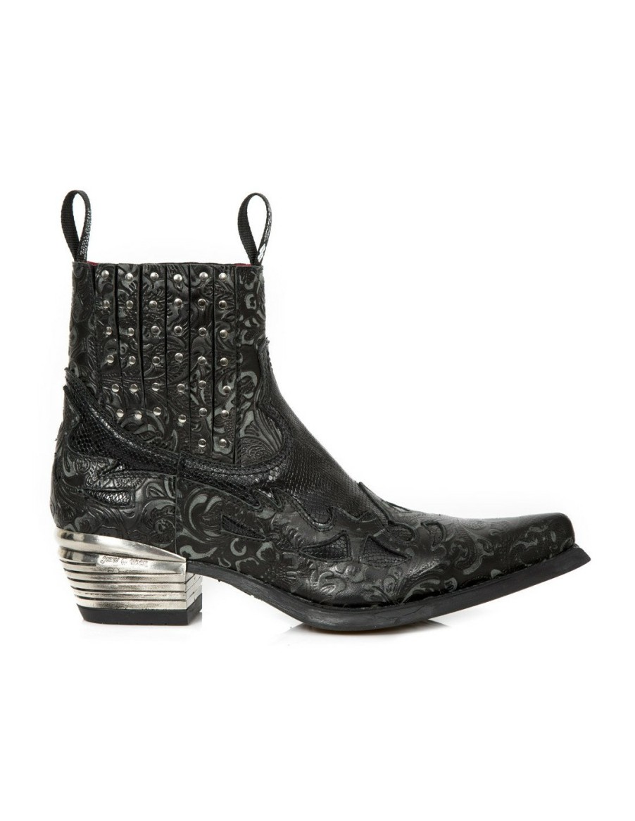 Donna New Rock | Ankle Boot West M-Wst047-S1