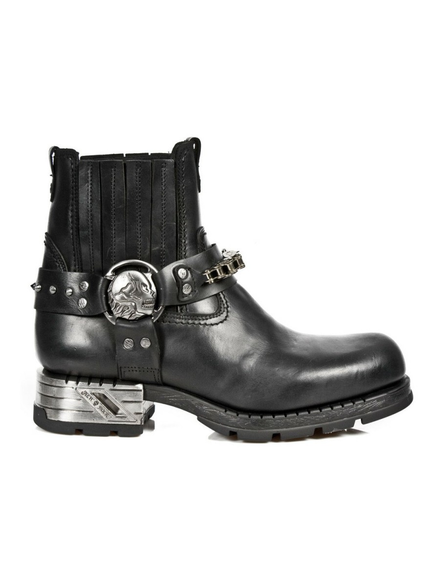 Uomo New Rock | Ankle Boot Motorock M-Mr024-C1