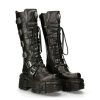 Donna New Rock | High Boot Black Imperfect M-272-S3