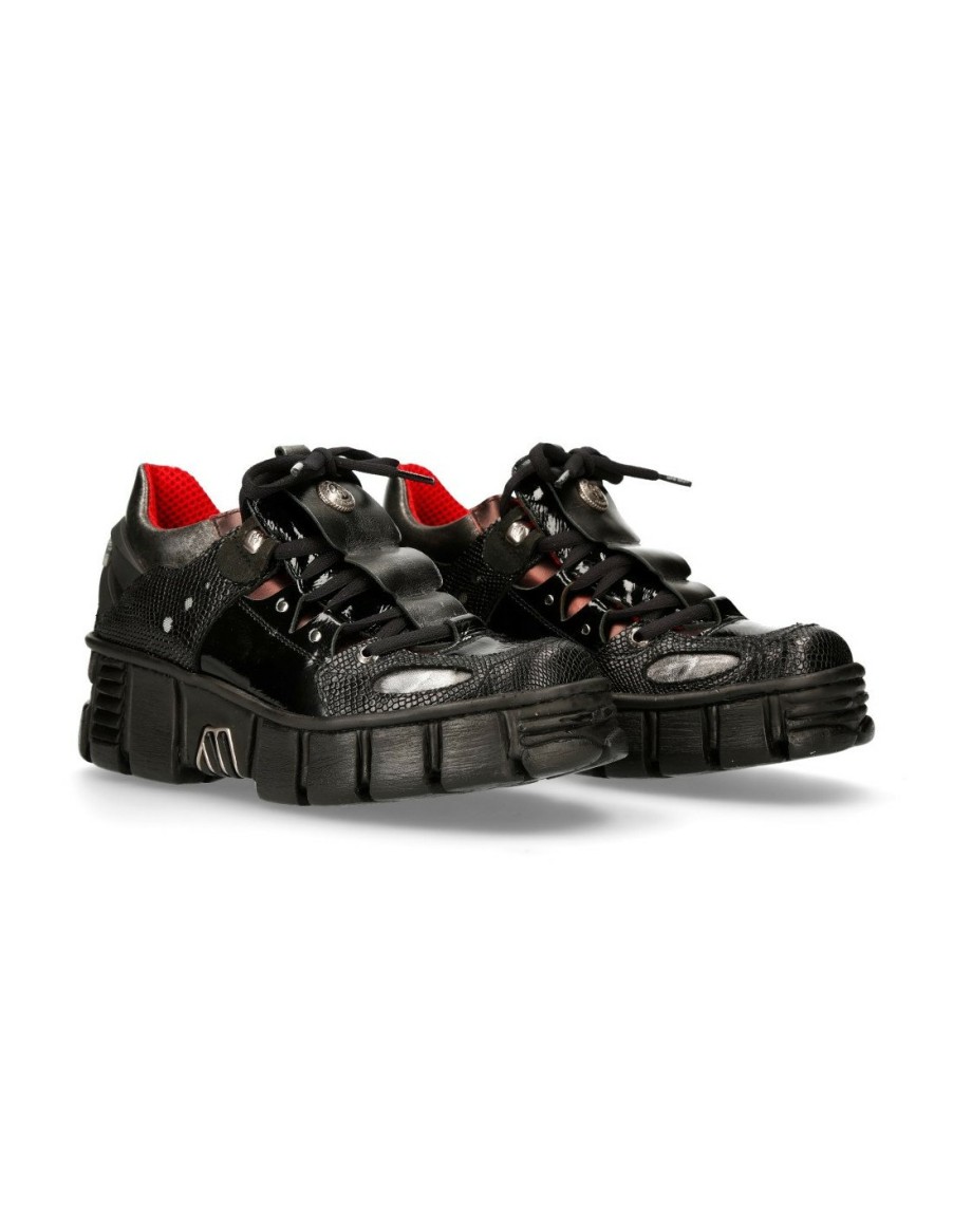 Uomo New Rock | Shoe Tower With Laces M-Wall002-C13