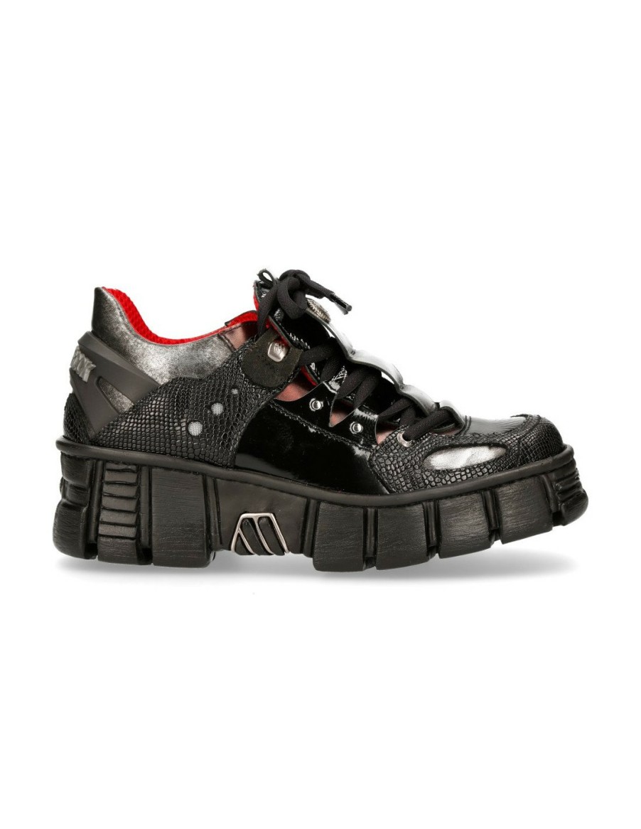 Uomo New Rock | Shoe Tower With Laces M-Wall002-C13