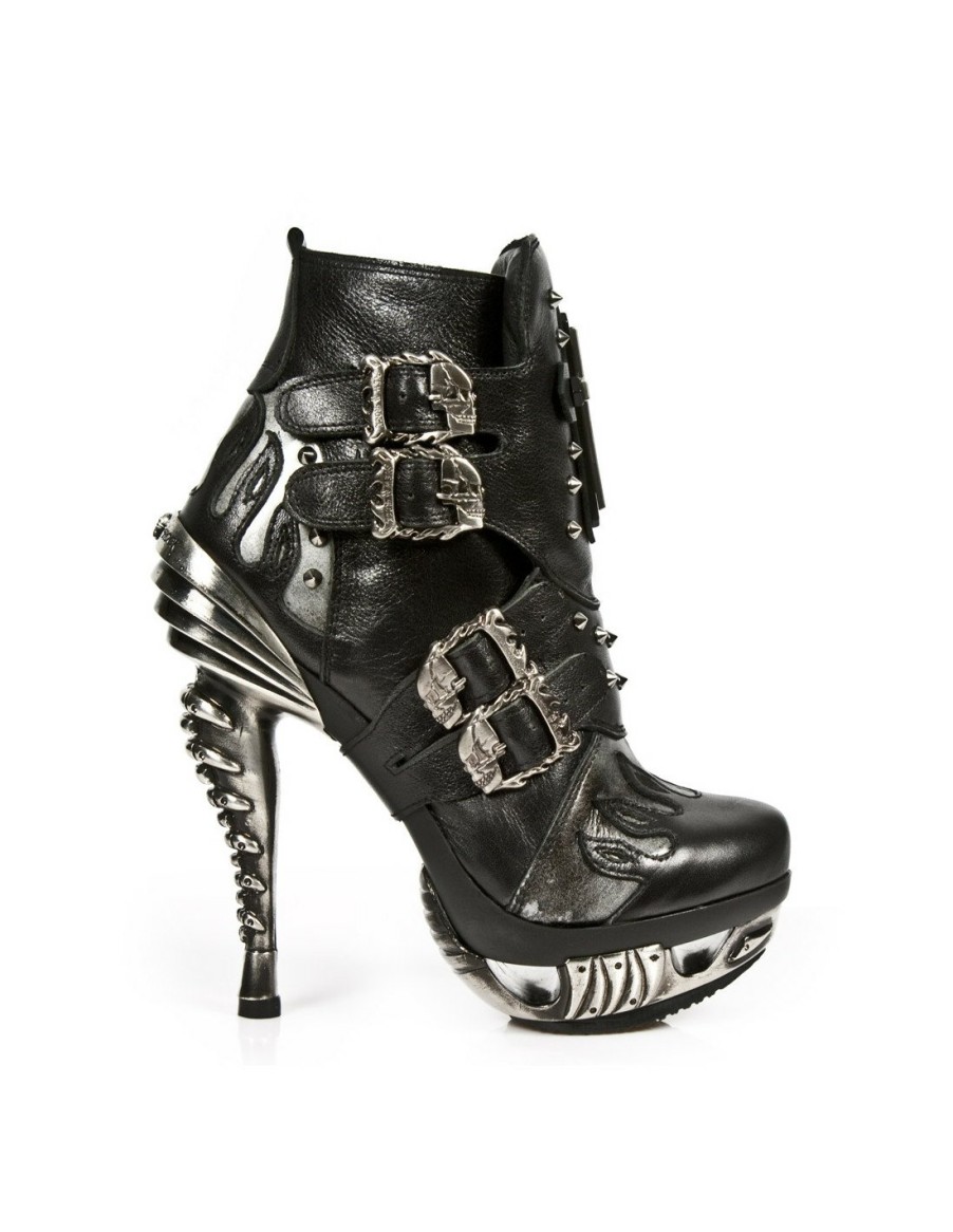 Donna New Rock | Ankle Boot Punk M-Mag005-S1