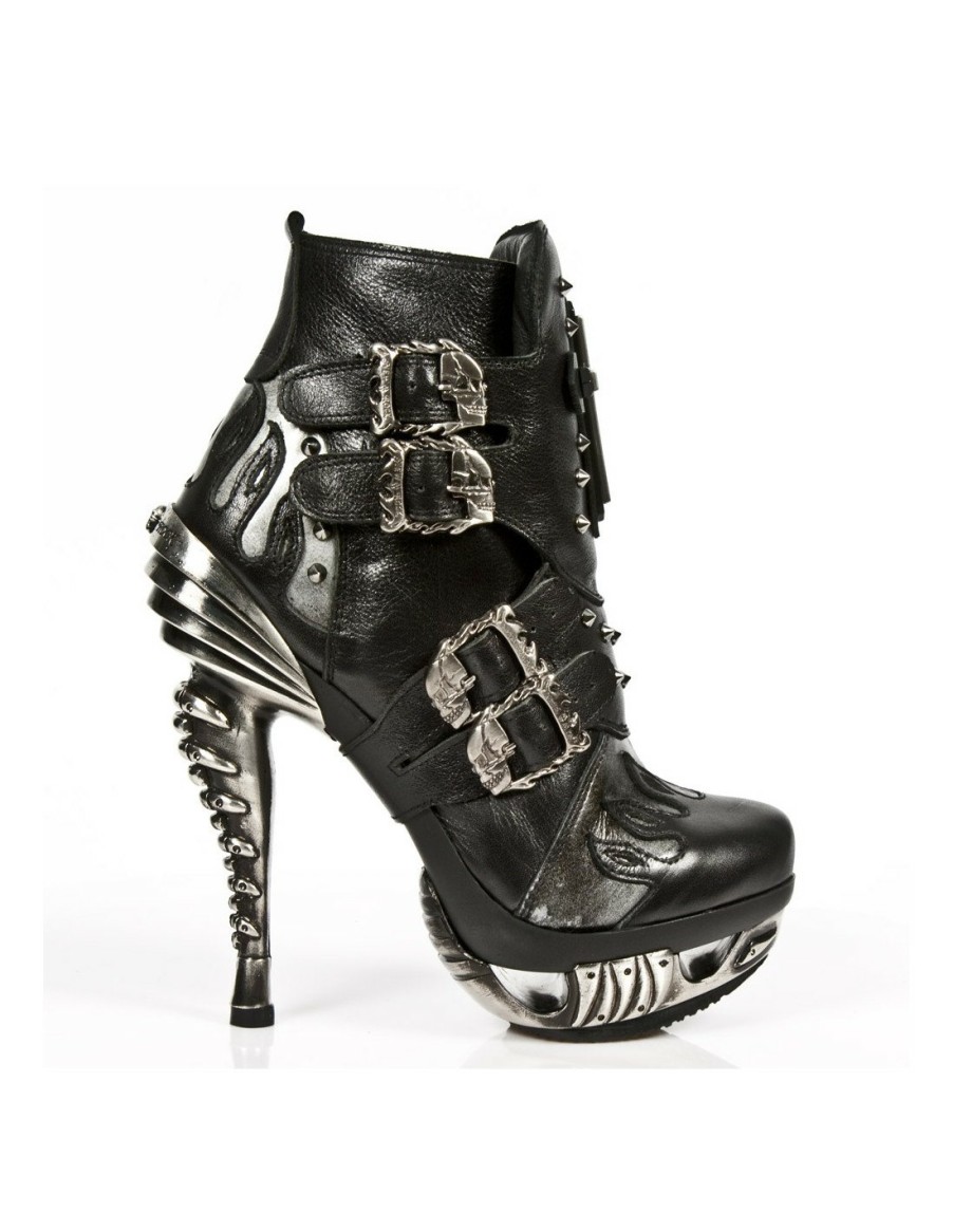 Donna New Rock | Ankle Boot Punk M-Mag005-S1