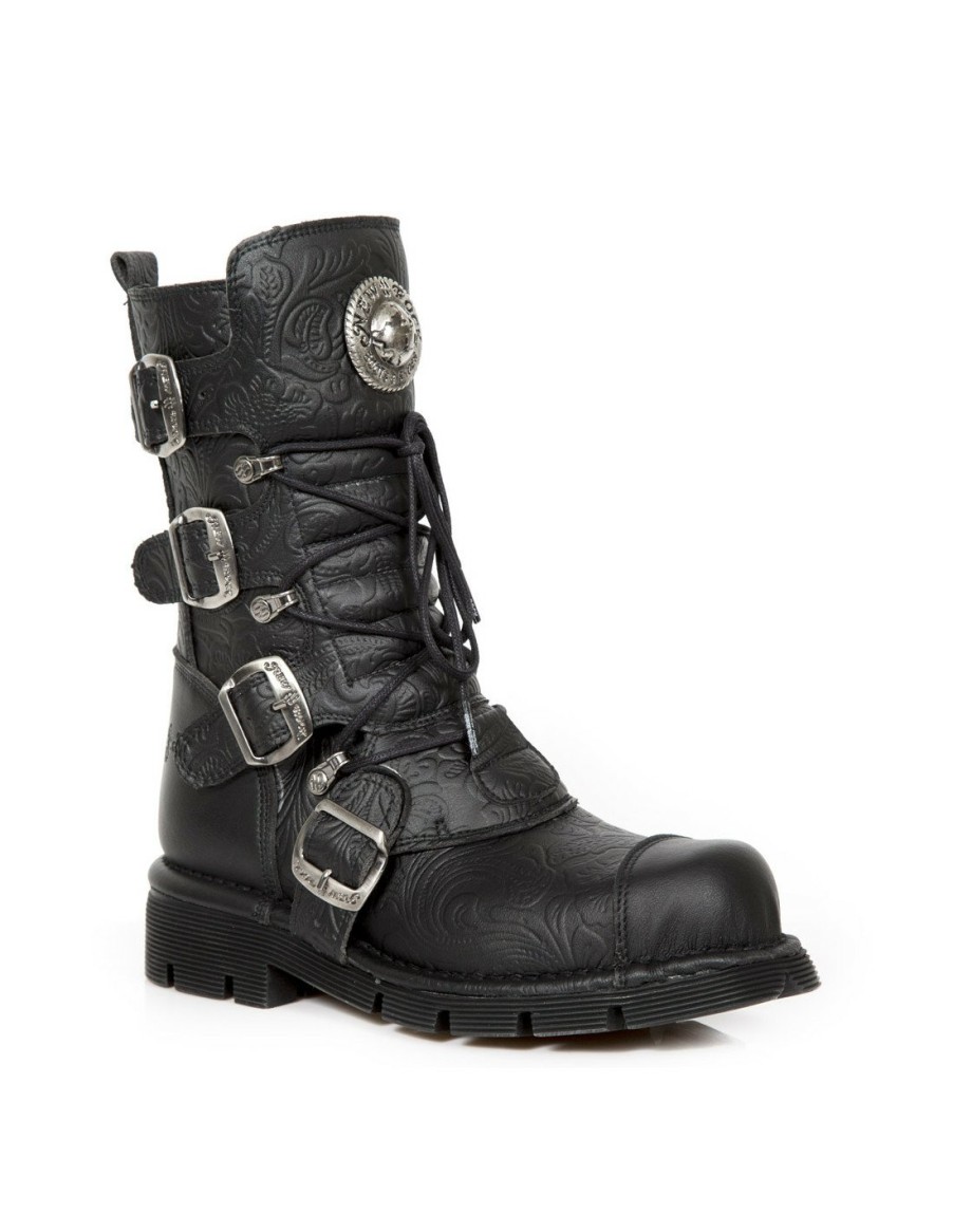 Donna New Rock | Boot Metallic M-313-V1