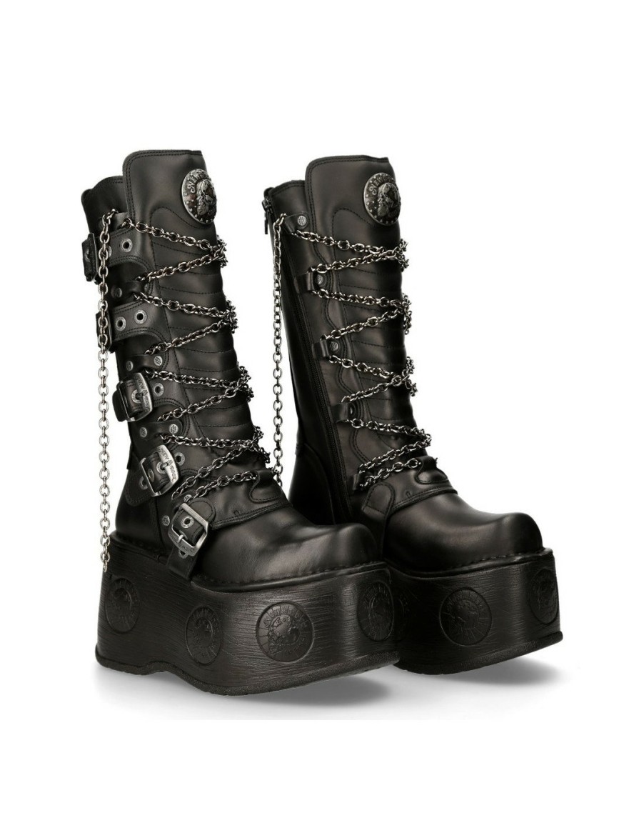 Donna New Rock | High Boot Metallic M-1013-C12