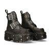 Donna New Rock | Boot Black Imperfect M-Mili246-C1