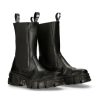 Donna New Rock | Boot Black Tower M-Wall033-C1