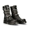 Donna New Rock | Boot Black Reactor M-727-S5