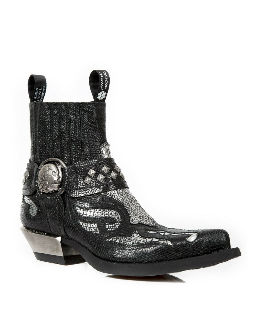 Donna New Rock | Ankle Boot West M-Wst005-C9