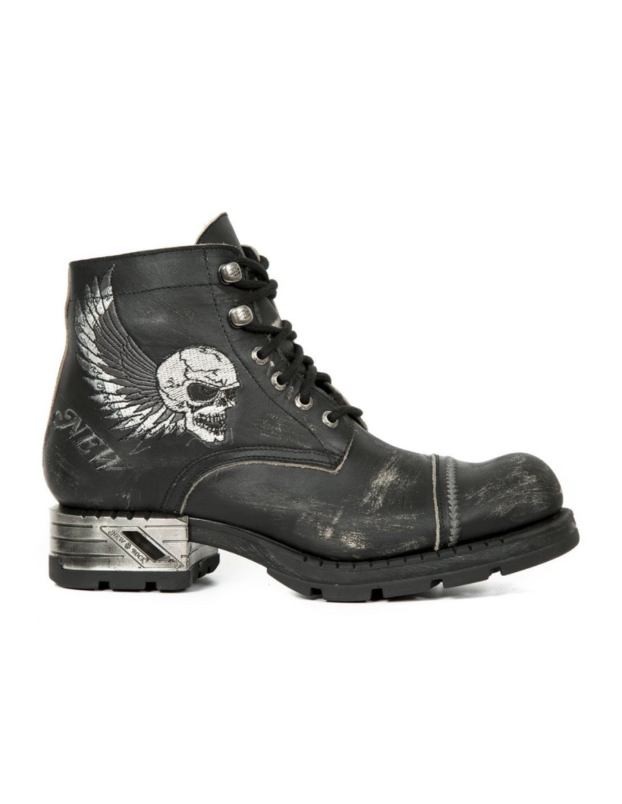 Uomo New Rock | Ankle Boot Motorock M-Mr051-C1