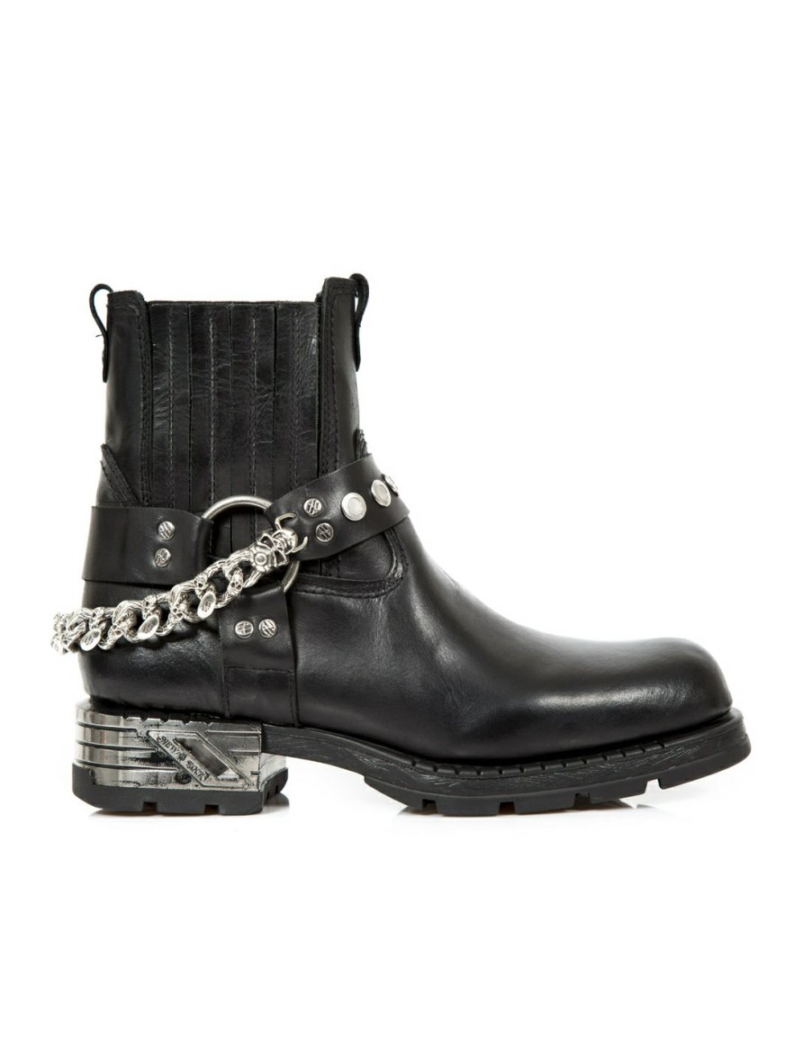 Uomo New Rock | Ankle Boot Motorock M-Mr040-C2