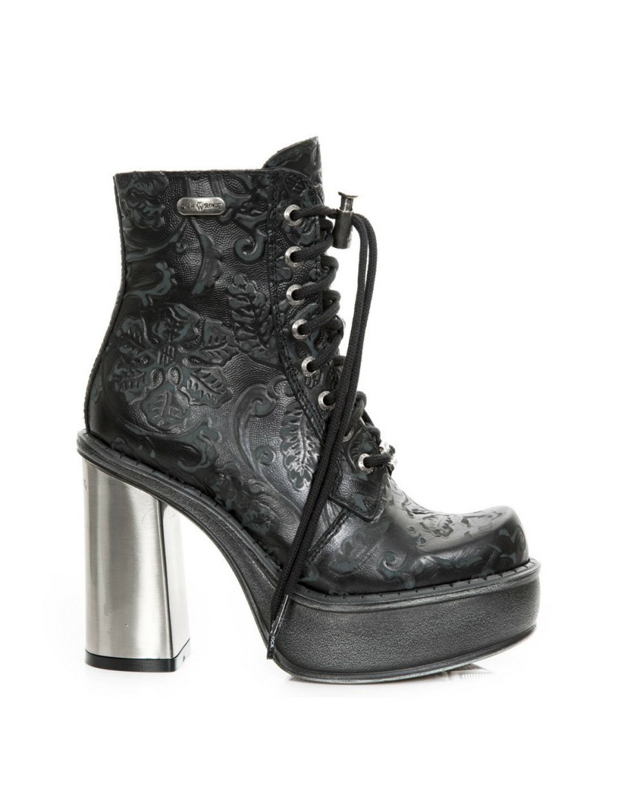 Donna New Rock | Ankle Boot Plataforma M-9976B-S8