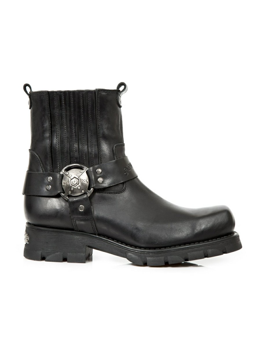 Uomo New Rock | Ankle Boot Motorcycle M-7605-S1