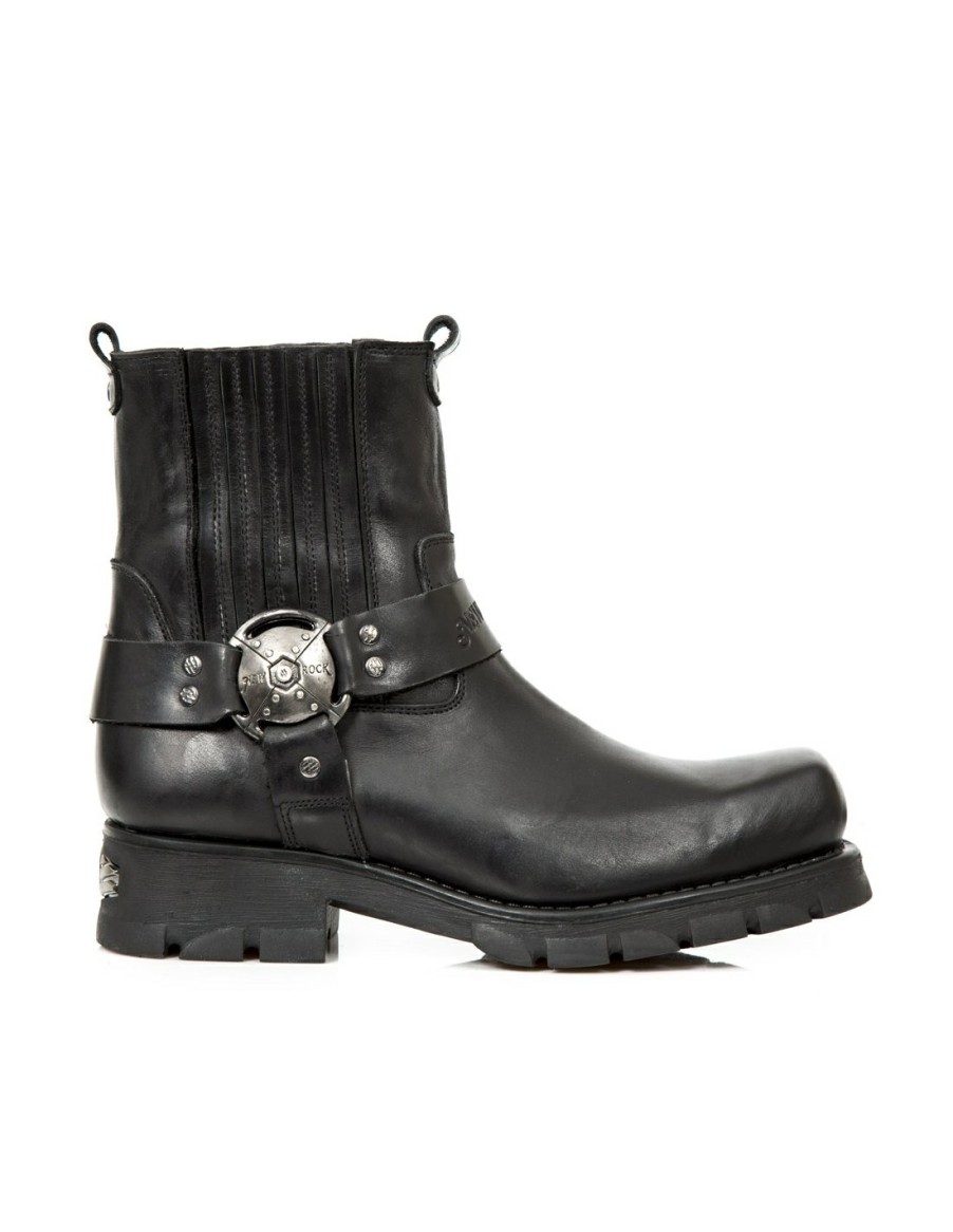 Uomo New Rock | Ankle Boot Motorcycle M-7605-S1