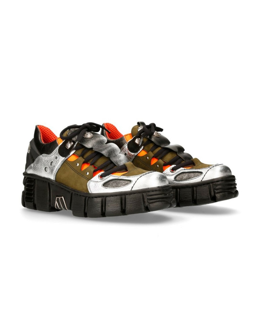 Uomo New Rock | Shoe Tower With Laces M-Wall002-C14