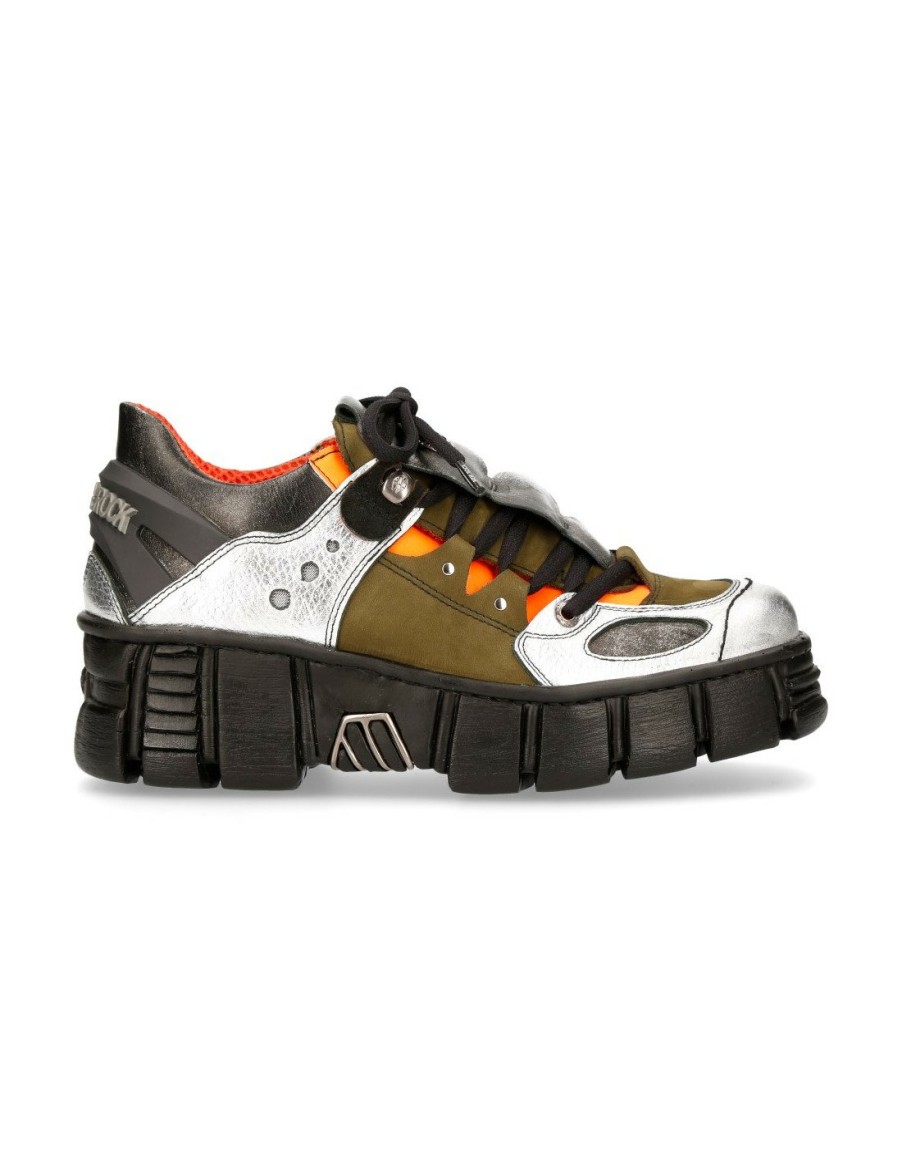 Uomo New Rock | Shoe Tower With Laces M-Wall002-C14